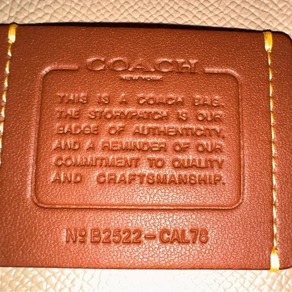 Coach Mollie 25 Special Edition Lemon Print Coated Canvas Leather Tote NWOT - Picture 12 of 13